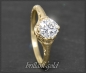 Preview: Brillant Ring, 0,94ct, 585 Gold, Antik Jugendstil Design